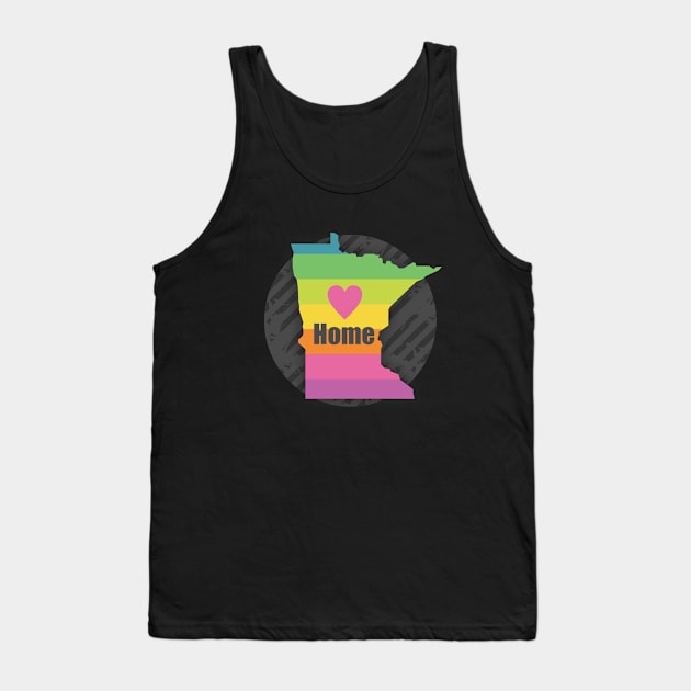 Minnesota Home Tank Top by Dale Preston Design